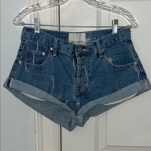 One Teaspoon Blue Jean Shorts
